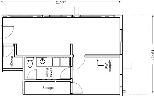 100 E Willetta St, Phoenix, AZ en alquiler - Plano de la planta - Imagen 2 de 4