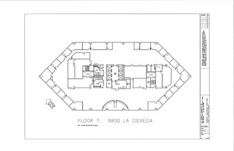 9800 S La Cienega Blvd, Inglewood, CA en alquiler Plano de la planta- Imagen 1 de 1