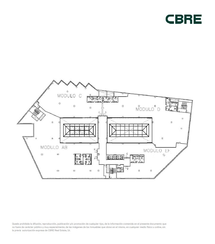 Plaça de Catalunya, 1, Barcelona, Barcelona en alquiler Plano de planta tipo- Imagen 1 de 1
