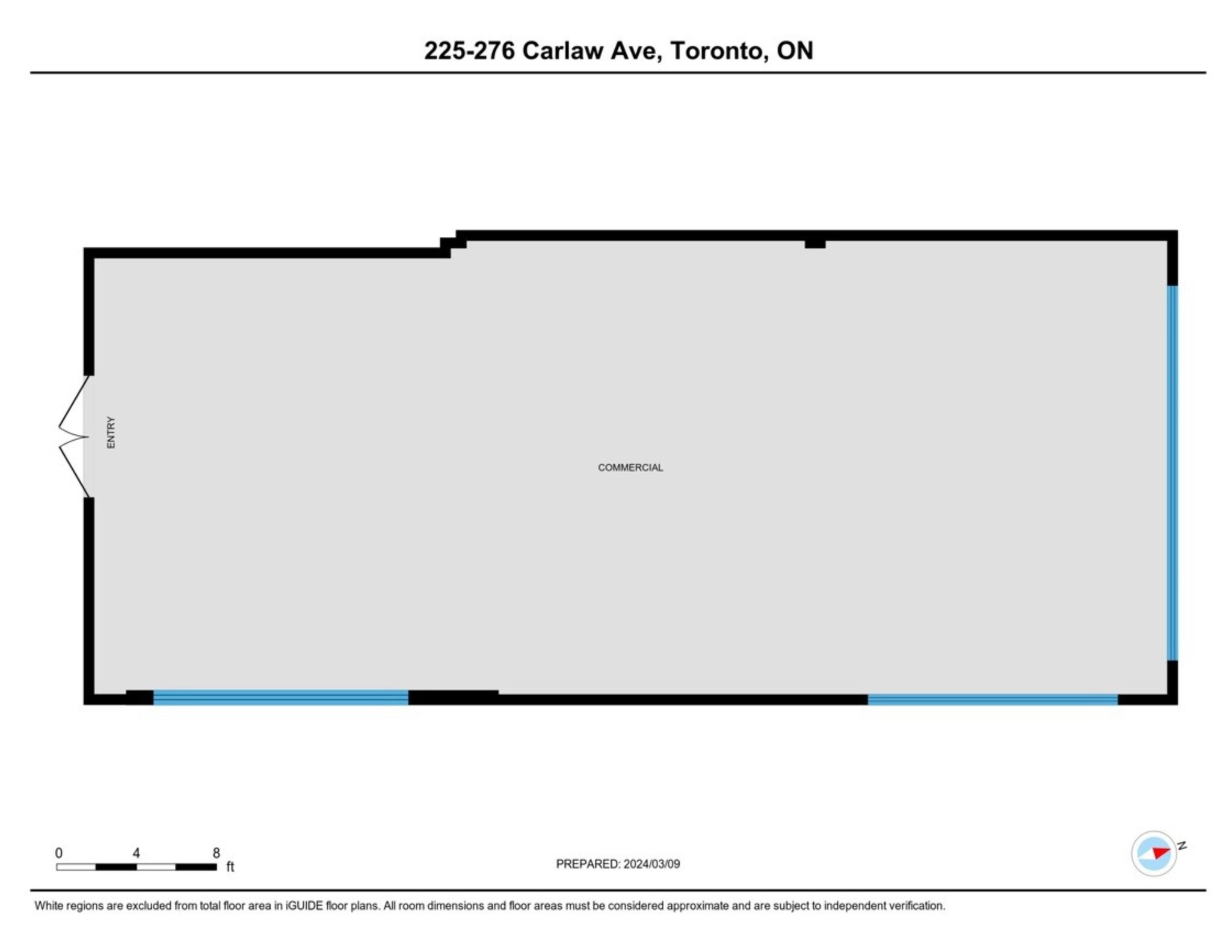 276 Carlaw Av, Toronto, ON en alquiler Plano del sitio- Imagen 1 de 15