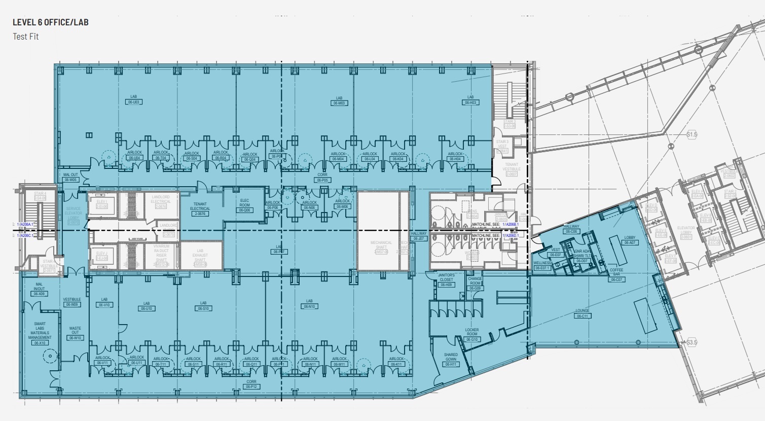 700 Gateway Blvd, South San Francisco, CA en alquiler Plano de la planta- Imagen 1 de 1