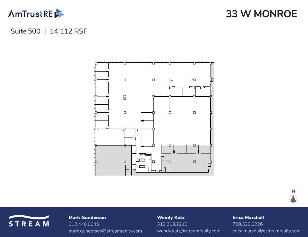 33 W Monroe St, Chicago, IL en alquiler Plano de la planta- Imagen 1 de 1