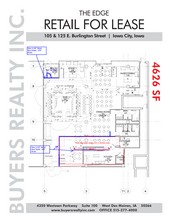 300 S Clinton St, Iowa City, IA en alquiler Plano de la planta- Imagen 1 de 1