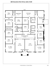 280 Executive Park Dr, Concord, NC en alquiler Plano del sitio- Imagen 1 de 6