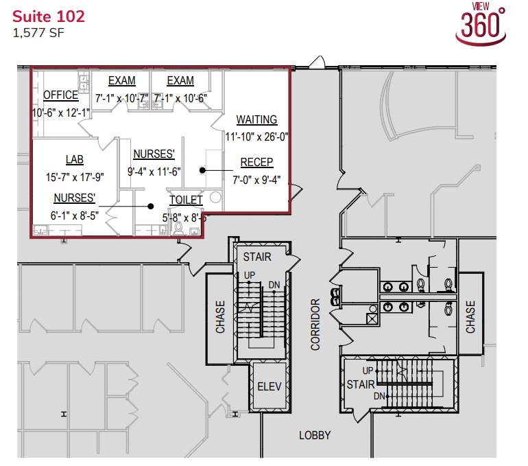 7425 Janes Ave, Woodridge, IL en alquiler Plano de la planta- Imagen 1 de 1