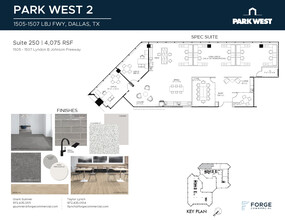 1501-1507 Lyndon B Johnson Fwy, Dallas, TX en alquiler Plano de la planta- Imagen 2 de 2