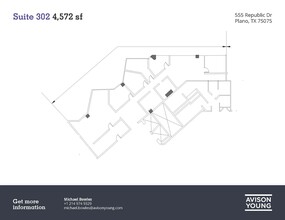 555 Republic Dr, Plano, TX en venta Plano de la planta- Imagen 1 de 1