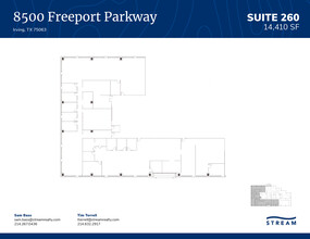 8500 Freeport Pkwy, Irving, TX en alquiler Plano de la planta- Imagen 2 de 2