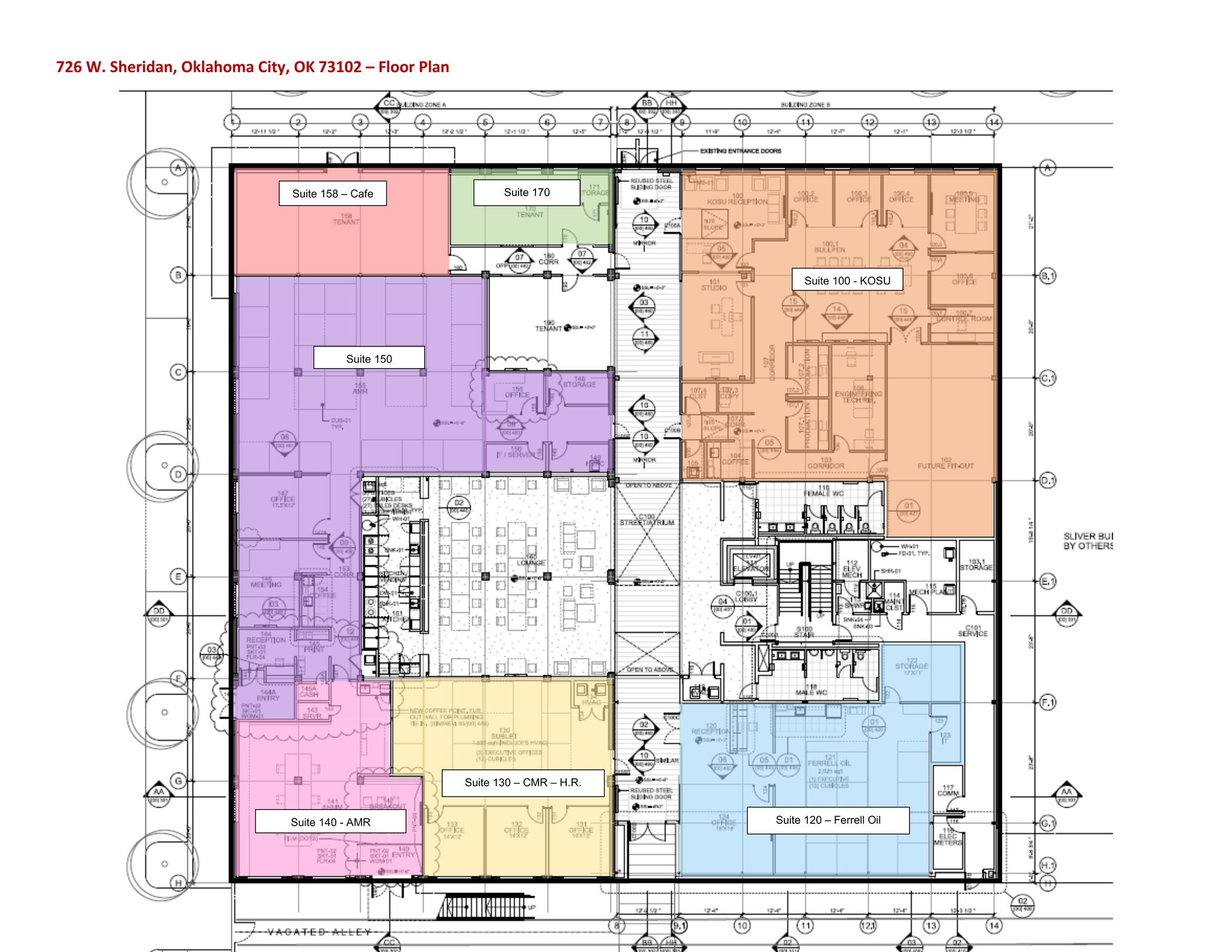 726 W Sheridan, Oklahoma City, OK en alquiler Plano del sitio- Imagen 1 de 46