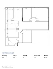 33 Villa Rd, Greenville, SC en alquiler Plano de la planta- Imagen 1 de 1