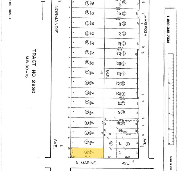 15032 S Normandie Ave, Gardena, CA en alquiler - Plano de solar - Imagen 2 de 5