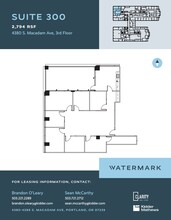 4380 S Macadam Ave, Portland, OR en alquiler Plano de la planta- Imagen 1 de 1