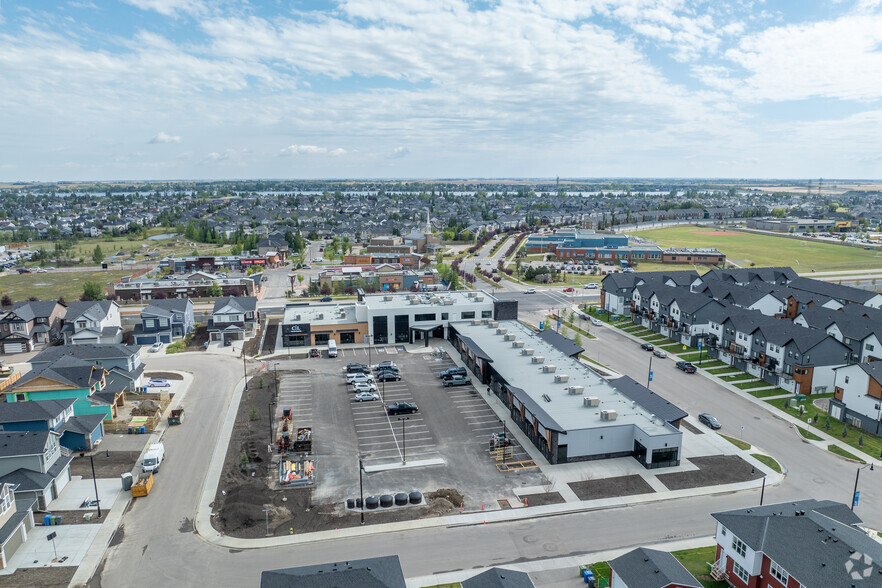 20 Dawson Wharf Mount, Chestermere, AB en venta - Vista aérea - Imagen 3 de 4