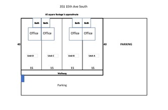 1462-1496 3rd St S, Jacksonville Beach, FL en alquiler Foto del edificio- Imagen 1 de 1