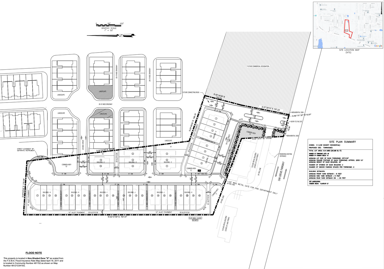 Plano del sitio