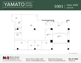 999 Yamato Rd, Boca Raton, FL en alquiler Plano de la planta- Imagen 2 de 12