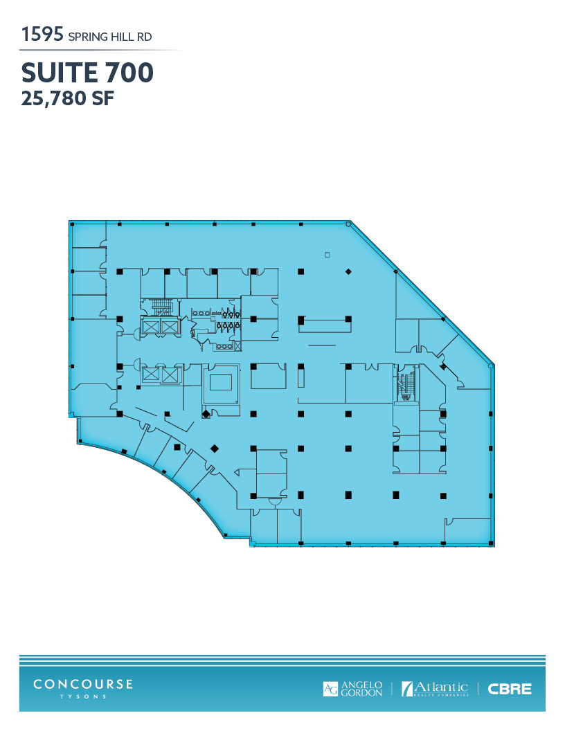 1593 Spring Hill Rd, Vienna, VA en alquiler Plano de la planta- Imagen 1 de 1