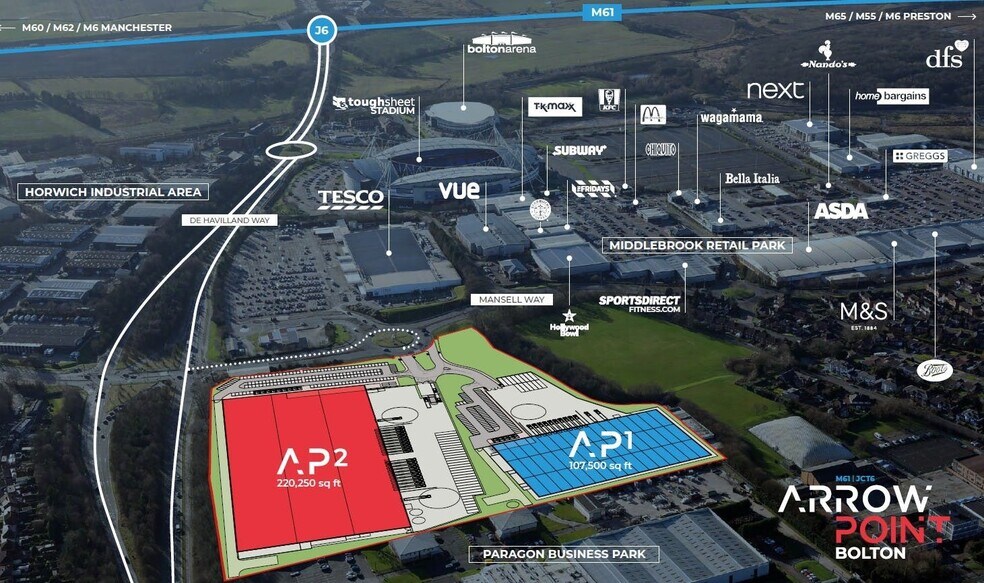 Mansell Way, Bolton en alquiler - Foto del edificio - Imagen 2 de 42