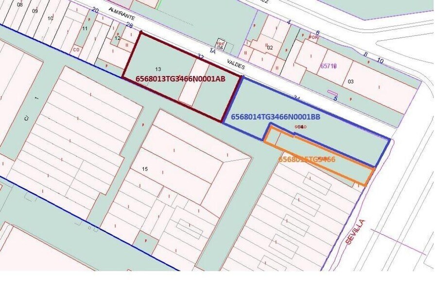 Terreno en SEVILLA en venta - Plano de la planta - Imagen 2 de 12
