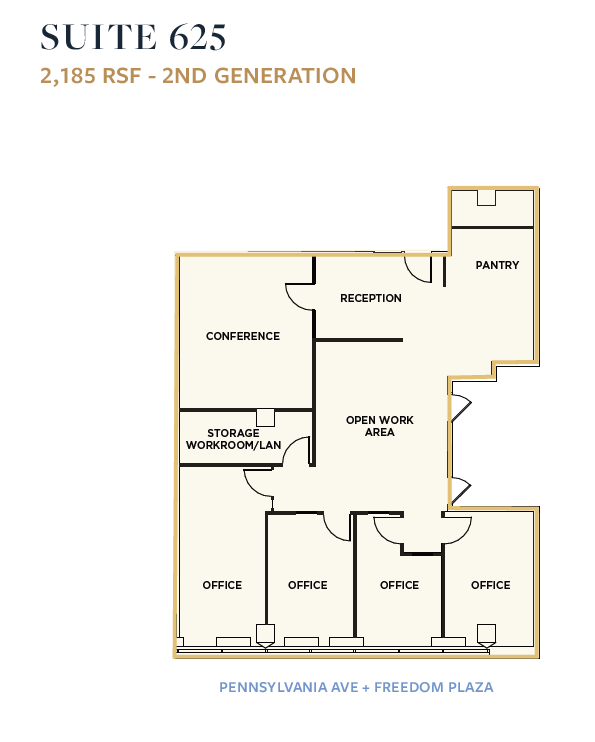 1331 Pennsylvania Ave NW, Washington, DC en alquiler Plano de la planta- Imagen 1 de 2