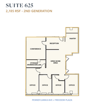 1331 Pennsylvania Ave NW, Washington, DC en alquiler Plano de la planta- Imagen 1 de 2