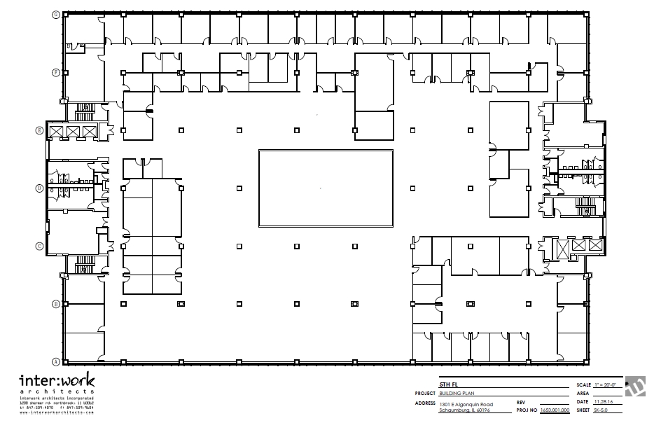 1301 E Algonquin Rd, Schaumburg, IL en alquiler Plano de la planta- Imagen 1 de 1