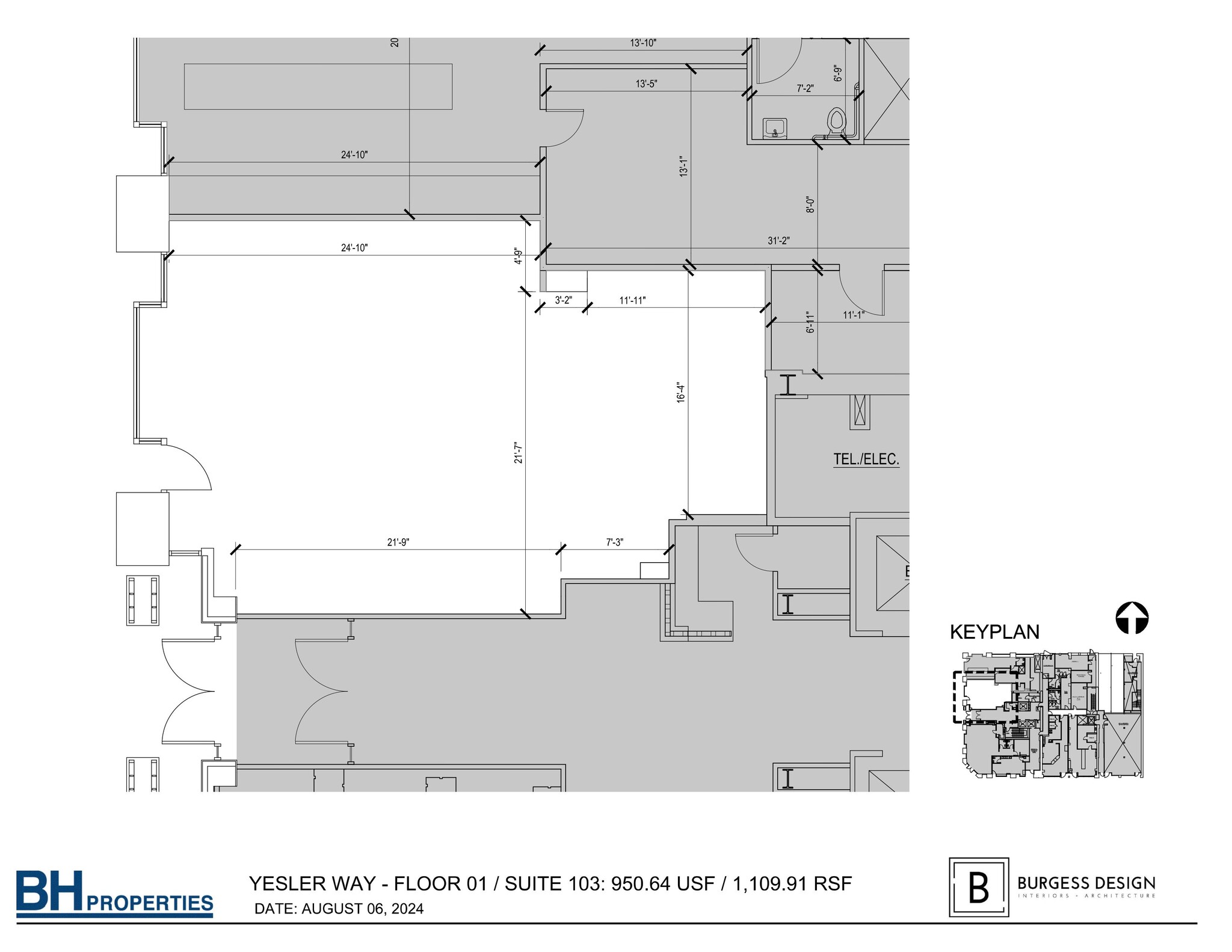 101 Yesler Way, Seattle, WA en alquiler Plano de la planta- Imagen 1 de 3