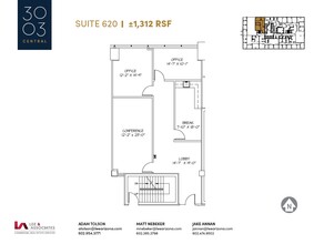 3003 N Central Ave, Phoenix, AZ en venta Plano de la planta- Imagen 1 de 1