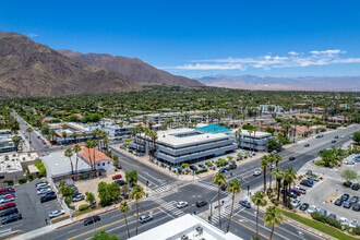 1100 N Palm Canyon Dr, Palm Springs, CA - VISTA AÉREA  vista de mapa - Image1