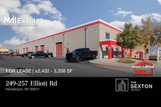 Más detalles para 257 Elliott Rd, Henderson, NV - Flex, nave en alquiler