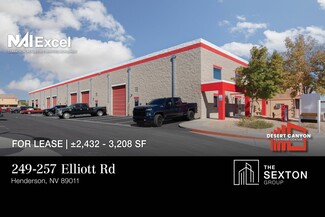 Más detalles para 257 Elliott Rd, Henderson, NV - Flex, Naves en alquiler