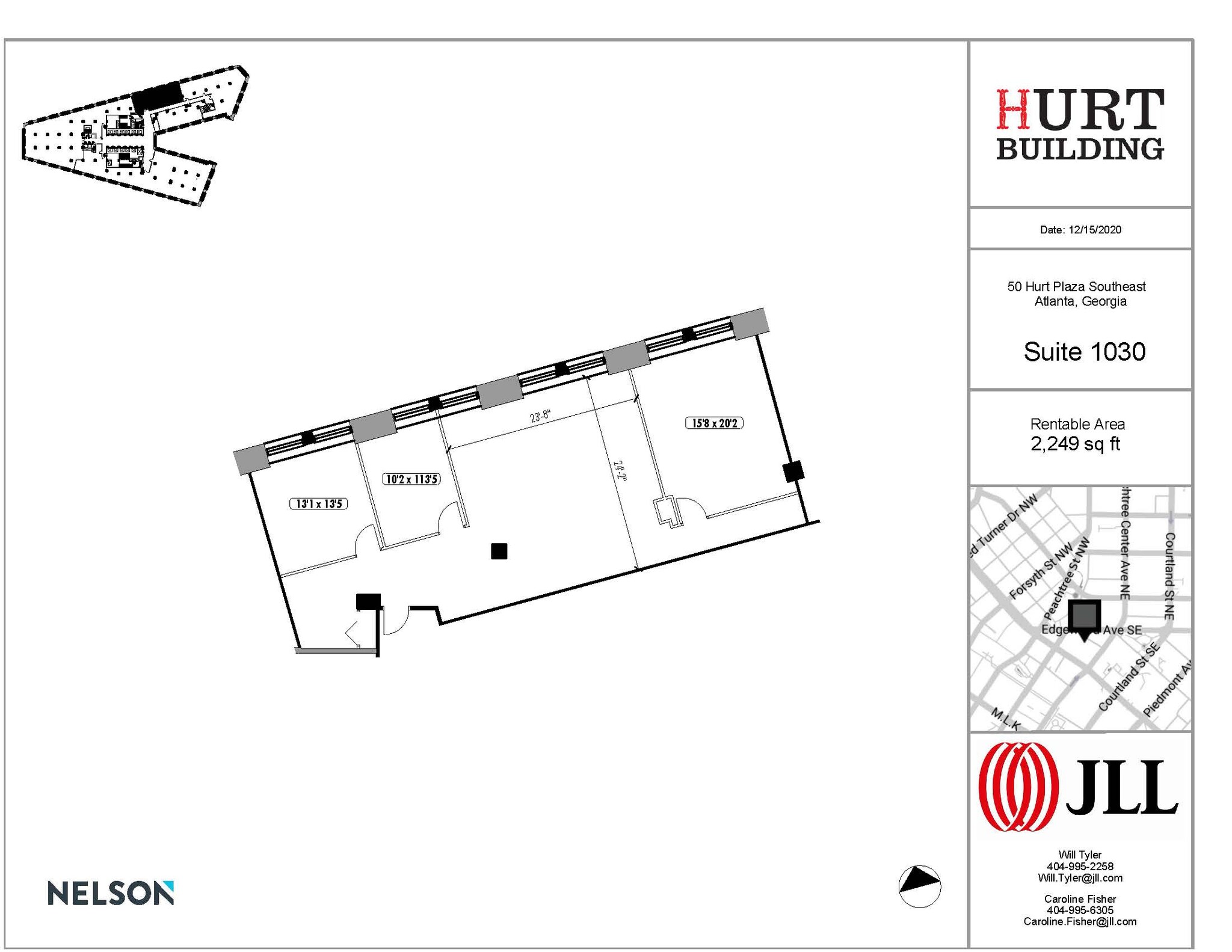 50 Hurt Plz SE, Atlanta, GA en alquiler Plano de la planta- Imagen 1 de 1