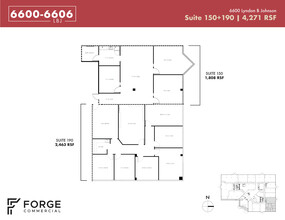 6600 Lyndon B Johnson Fwy, Dallas, TX en alquiler Plano de la planta- Imagen 2 de 2