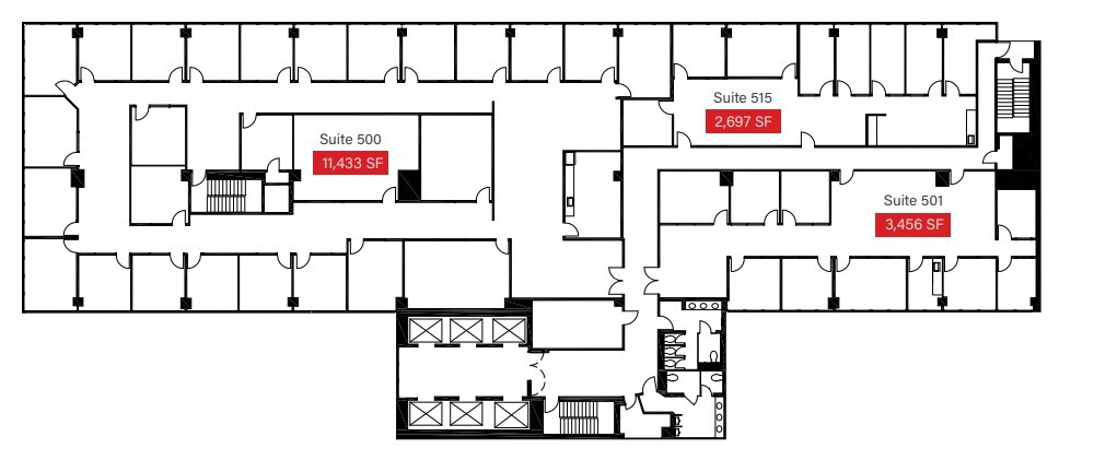 1330 Broadway, Oakland, CA en alquiler Plano de la planta- Imagen 1 de 1