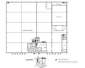 631-641 Brennan St, San Jose, CA en alquiler Plano de la planta- Imagen 1 de 2