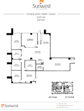 5339 Alpha Rd, Dallas, TX en alquiler Plano de la planta- Imagen 1 de 2