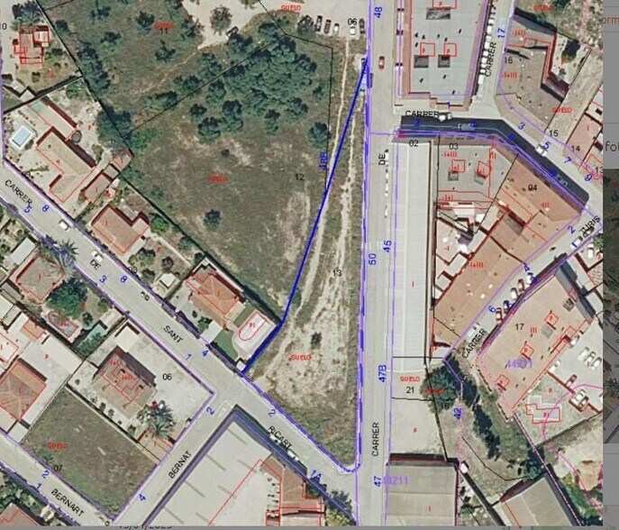 Carrer Rodanes, 47-47, Vilamarxant, Valencia en venta - Plano de la planta - Imagen 1 de 1
