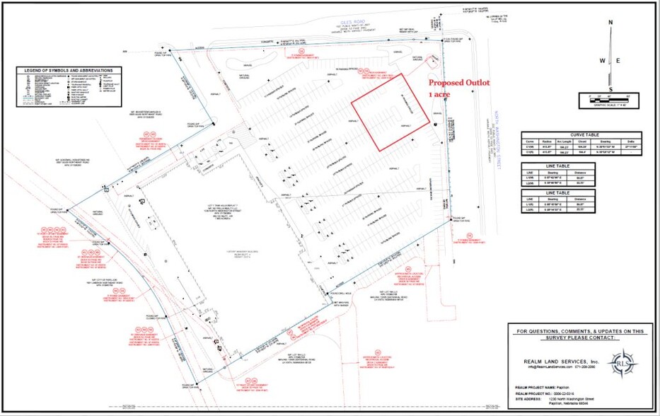 1230 N Washington St, Papillion, NE en venta - Plano del sitio - Imagen 2 de 2