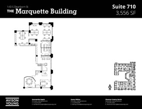 140 S Dearborn St, Chicago, IL en alquiler Plano de la planta- Imagen 1 de 2