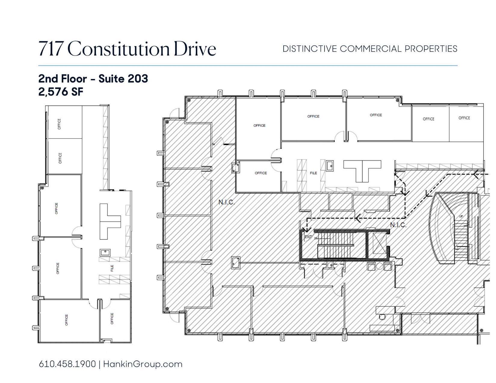 505 Eagleview Blvd, Exton, PA en alquiler Plano de la planta- Imagen 1 de 1