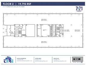 7171 Forest Ln, Dallas, TX en alquiler Plano de la planta- Imagen 1 de 1