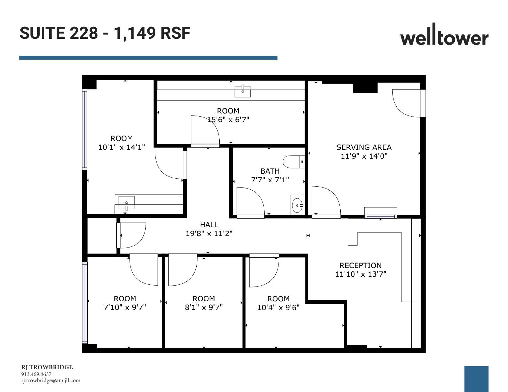 8901 W 74th St, Merriam, KS en alquiler Plano de la planta- Imagen 1 de 1