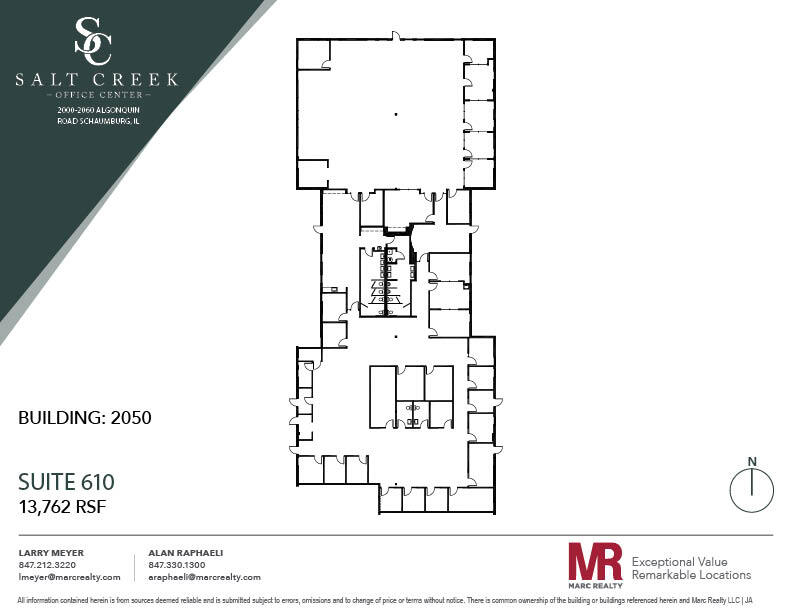 2010 E Algonquin Rd, Schaumburg, IL en alquiler Plano de la planta- Imagen 1 de 1