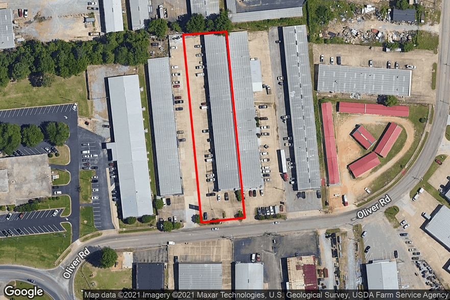 521-531 Oliver Rd, Montgomery, AL en alquiler - Vista aérea - Imagen 3 de 3