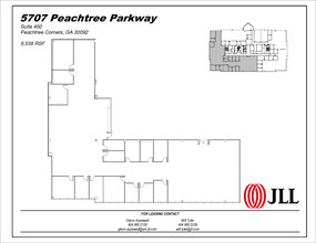 5707 Peachtree Pky, Peachtree Corners, GA en alquiler Plano de la planta- Imagen 2 de 8