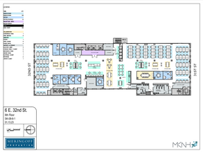 6 E 32nd St, New York, NY en alquiler Plano de la planta- Imagen 1 de 5