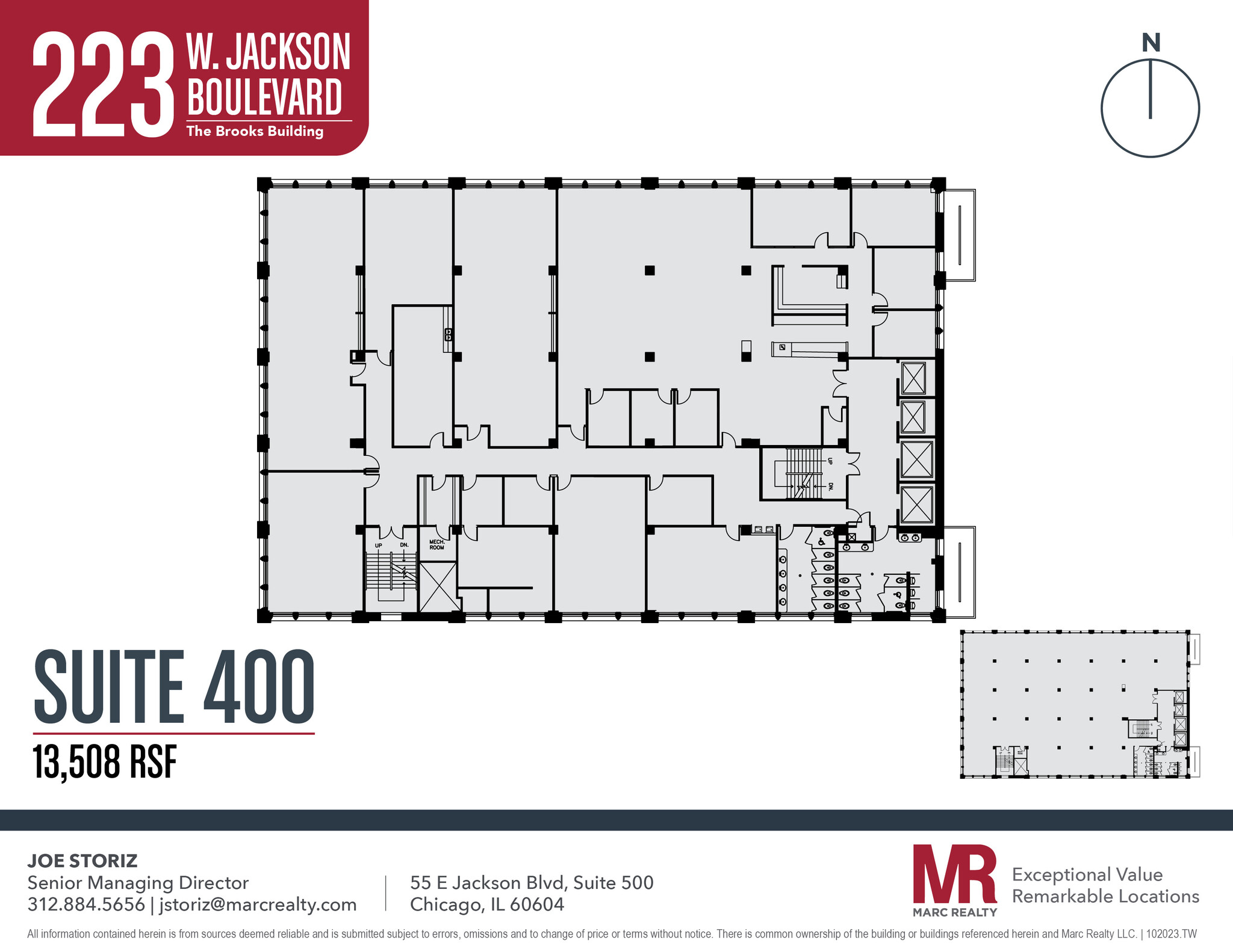 223 W Jackson Blvd, Chicago, IL en alquiler Plano de la planta- Imagen 1 de 20