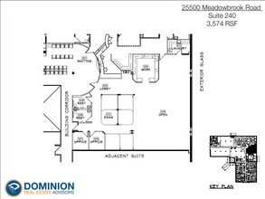 25500 Meadowbrook Rd, Novi, MI en alquiler Plano de la planta- Imagen 1 de 1