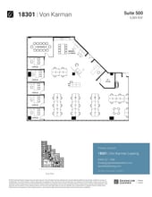 18301 Von Karman Ave, Irvine, CA en alquiler Plano de la planta- Imagen 1 de 8