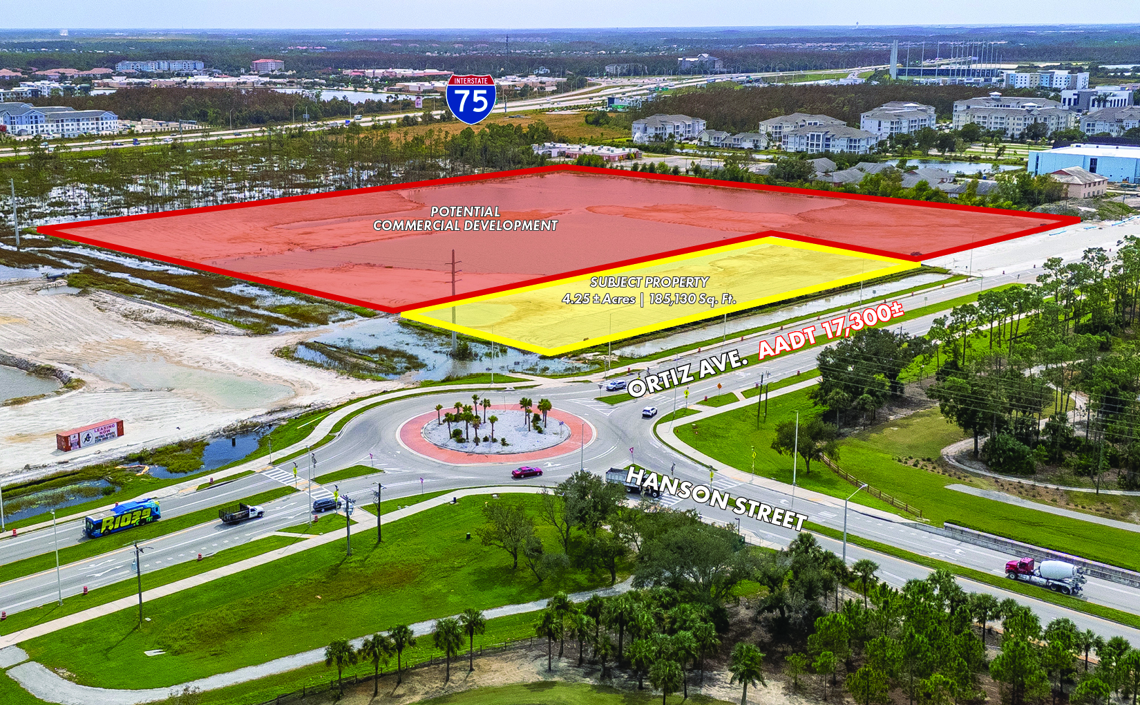 Ortiz Ave Lot 4 & 5, Fort Myers, FL en alquiler Vista aérea- Imagen 1 de 17